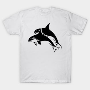 Killer whale, Minimal, Environment, Planet, Ocean T-Shirt